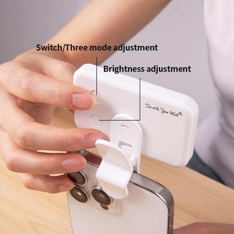 Portable Mini Fill Light with Clip