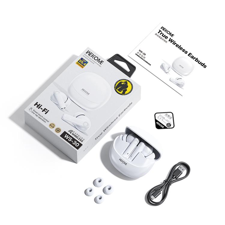 WK WS-30 True Wireless Bluetooth Earbuds
