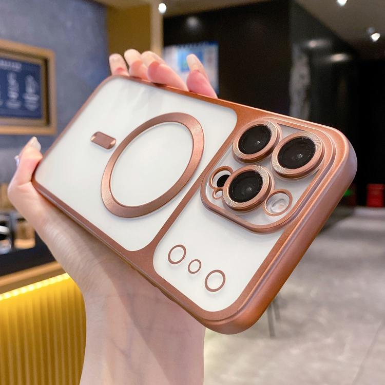 Change to 17 Series Magnetic MagSafe Frosted TPU Phone Case