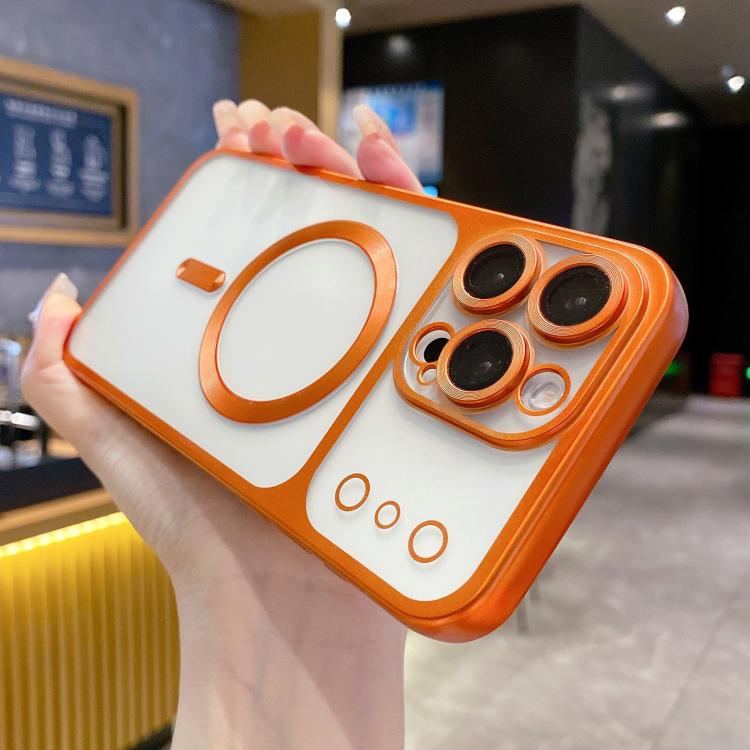 Change to 17 Series Magnetic MagSafe Frosted TPU Phone Case