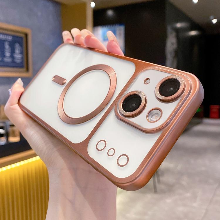 Change to 17 Series Magnetic MagSafe Frosted TPU Phone Case