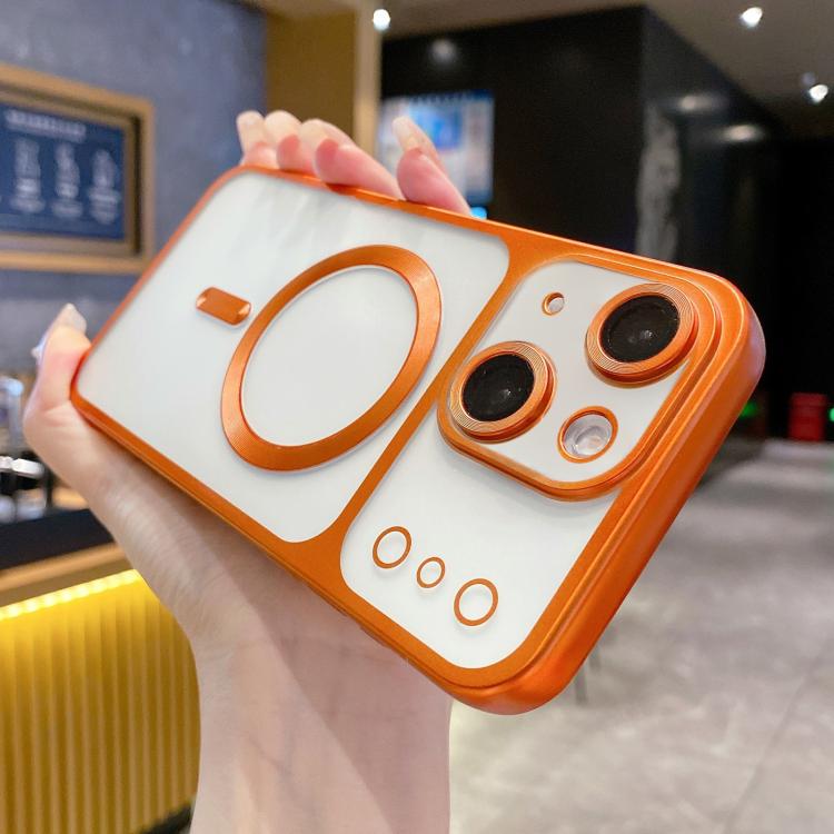 Change to 17 Series Magnetic MagSafe Frosted TPU Phone Case