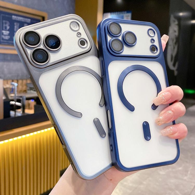 Change to 17 Series Magnetic MagSafe Frosted TPU Phone Case