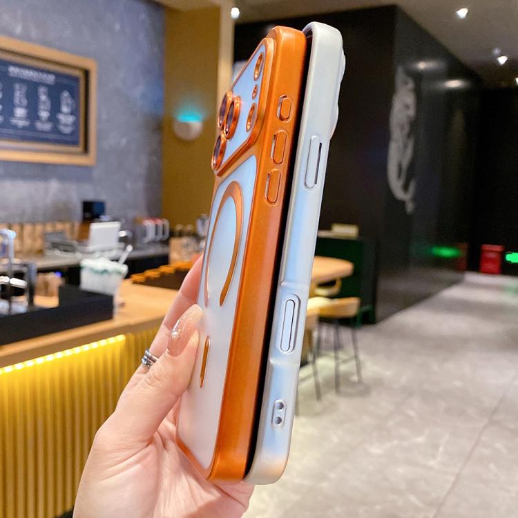 Change to 17 Series Magnetic MagSafe Frosted TPU Phone Case
