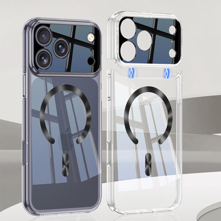 GKK Phantom CD Pattern Magnetic MagSafe Transparent Phone Case