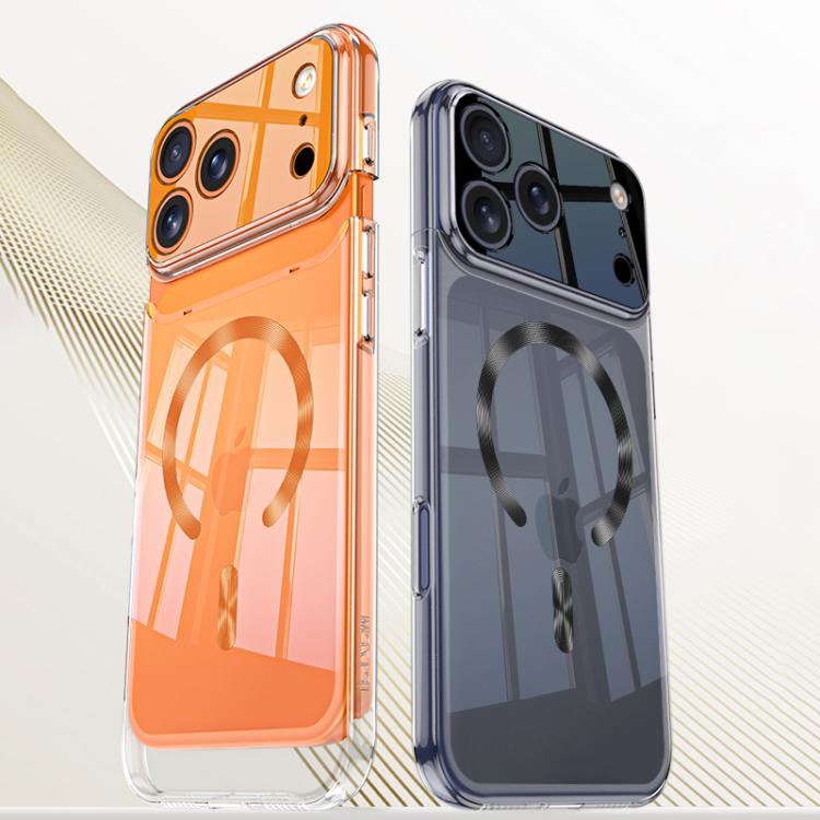 GKK Phantom CD Pattern Magnetic MagSafe Transparent Phone Case