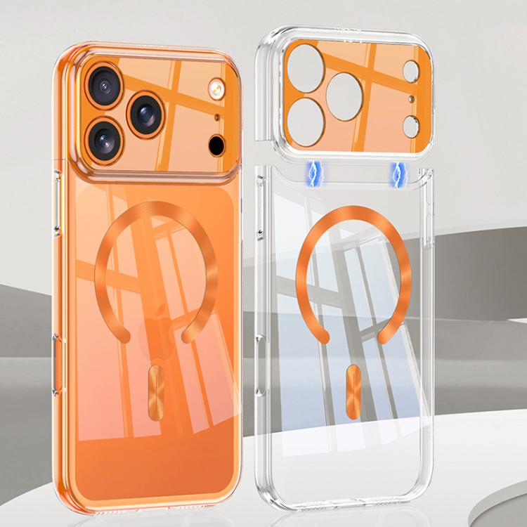 GKK Phantom CD Pattern Magnetic MagSafe Transparent Phone Case