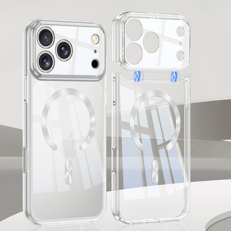 GKK Phantom CD Pattern Magnetic MagSafe Transparent Phone Case