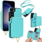 AwQuer 2 in 1 Crossbody Zipper Wallet Leather Back Phone Case, For Samsung Galaxy S24 Ultra 5G, For Samsung Galaxy S23 FE 5G, For Samsung Galaxy S23 Ultra 5G, For Samsung Galaxy S23+ 5G, For Samsung Galaxy S23 5G, For Samsung Galaxy S22 Ultra 5G