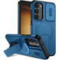 Sliding Camshield MagSafe Holder Phone Case, For Samsung Galaxy S25 Ultra 5G, For Samsung Galaxy S24 FE 5G, For Samsung Galaxy S24 Ultra 5G, For Samsung Galaxy S24+ 5G, For Samsung Galaxy S23 Ultra 5G, For Samsung Galaxy S23+ 5G