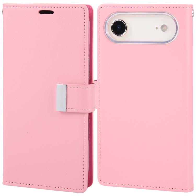 GOOSPERY RICH DIARY Crazy Horse Texture Leather Phone Case