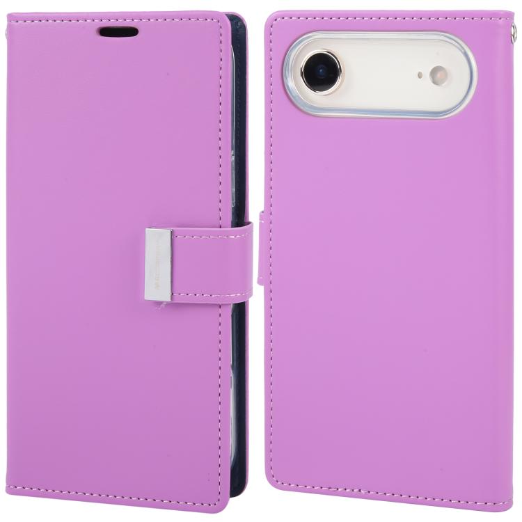 GOOSPERY RICH DIARY Crazy Horse Texture Leather Phone Case