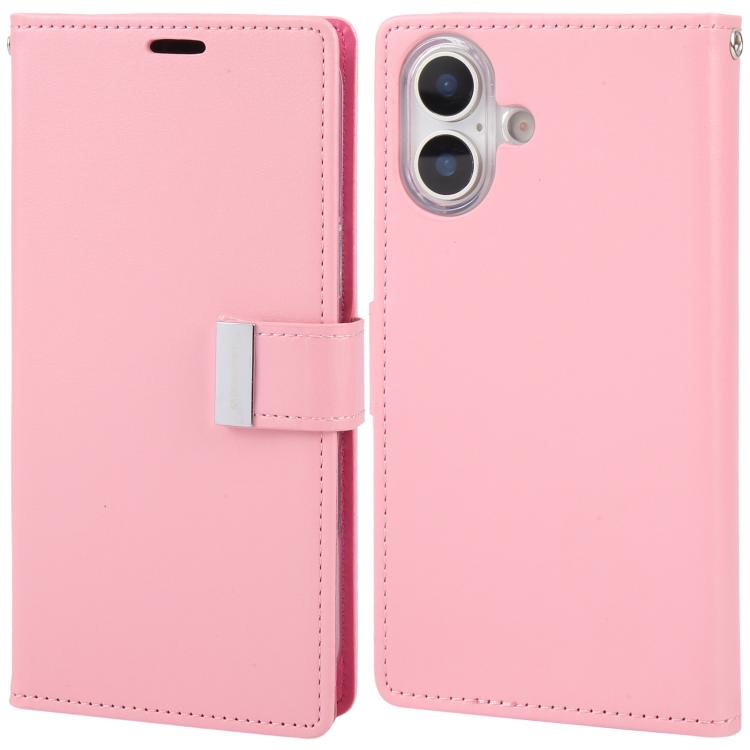 GOOSPERY RICH DIARY Crazy Horse Texture Leather Phone Case