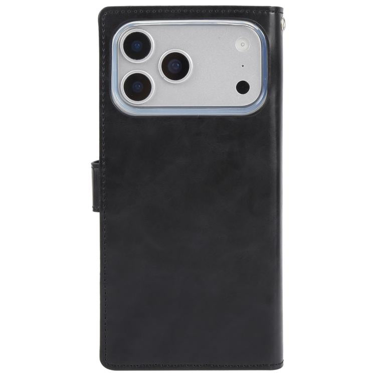 GOOSPERY MANSOOR DIARY 9 Card Slots Leather Phone Case