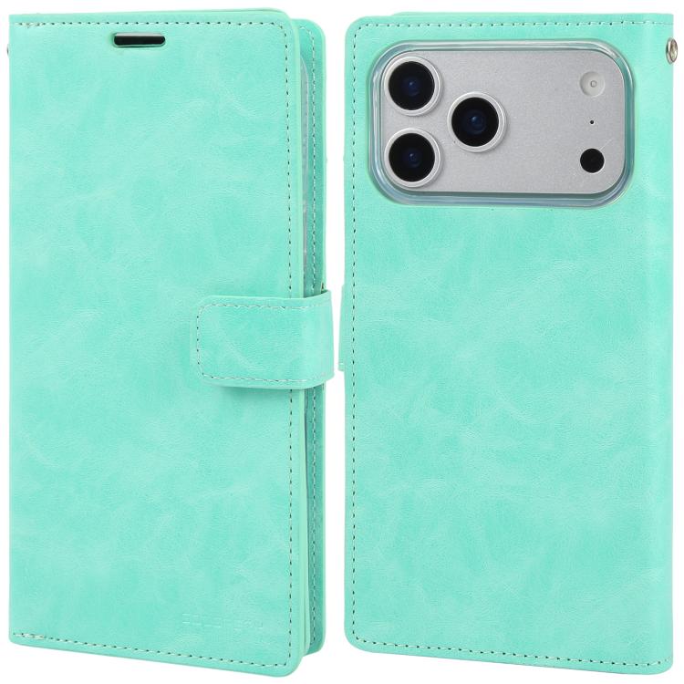 GOOSPERY MANSOOR DIARY 9 Card Slots Leather Phone Case