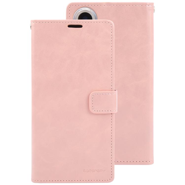 GOOSPERY BLUE MOON Crazy Horse Texture Leather Phone Case