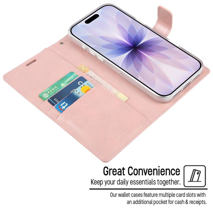 GOOSPERY BLUE MOON Crazy Horse Texture Leather Phone Case