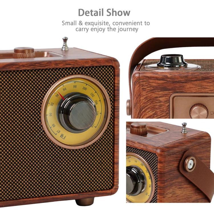 A23 Portable Bluetooth Speaker Supports USB / TF Card / FM Radio