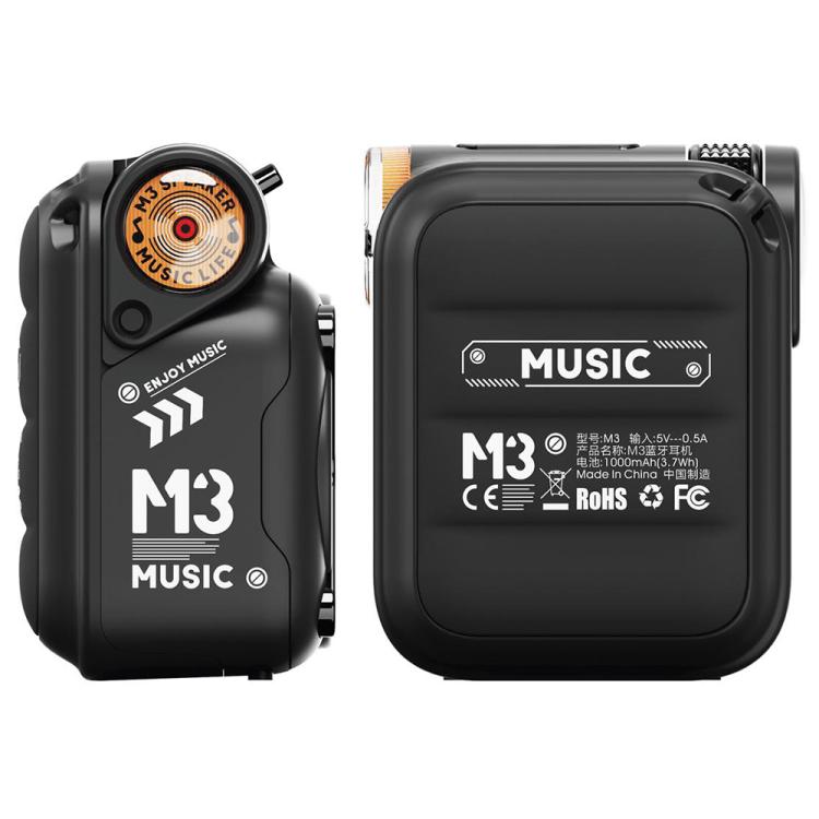 M3 Portable Outdoor Aluminum Alloy Mini Speaker Supports TF Card