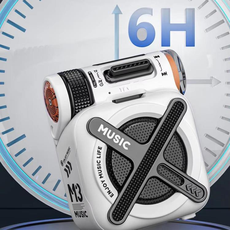 M3 Portable Outdoor Aluminum Alloy Mini Speaker Supports TF Card