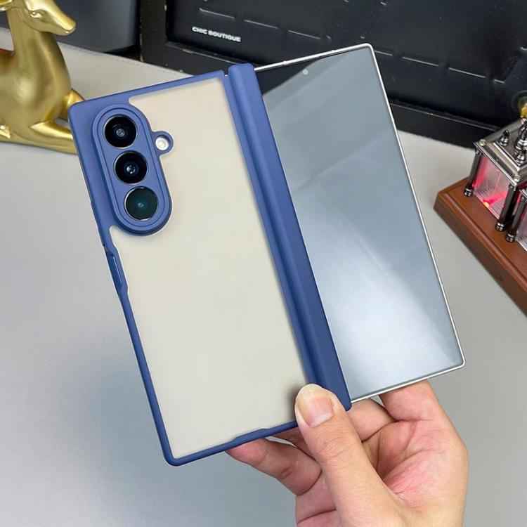 Matte Skin Feel Dual Axis Folding Phone Case, For Samsung Galaxy Z Fold7 5G