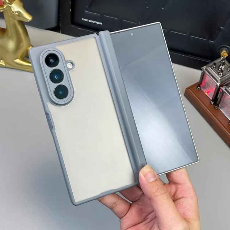 Matte Skin Feel Dual Axis Folding Phone Case, For Samsung Galaxy Z Fold7 5G