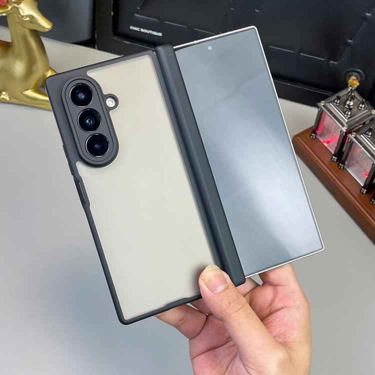 Matte Skin Feel Dual Axis Folding Phone Case, For Samsung Galaxy Z Fold7 5G