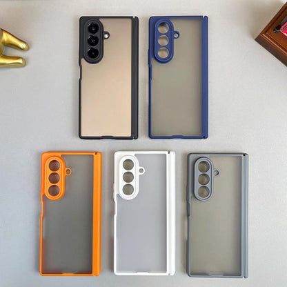 Matte Skin Feel Dual Axis Folding Phone Case, For Samsung Galaxy Z Fold7 5G
