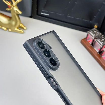 Matte Skin Feel Dual Axis Folding Phone Case, For Samsung Galaxy Z Fold7 5G