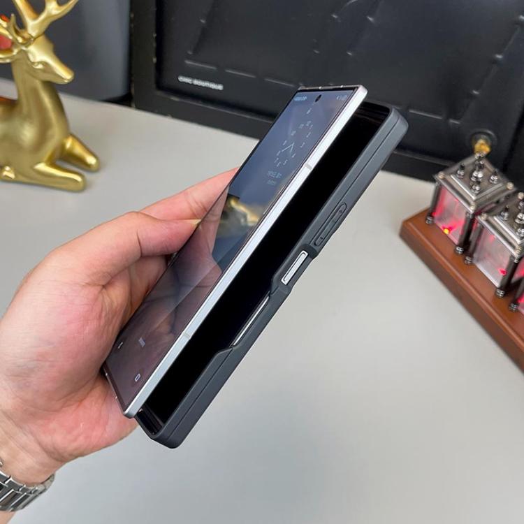 Matte Skin Feel Dual Axis Folding Phone Case, For Samsung Galaxy Z Fold7 5G