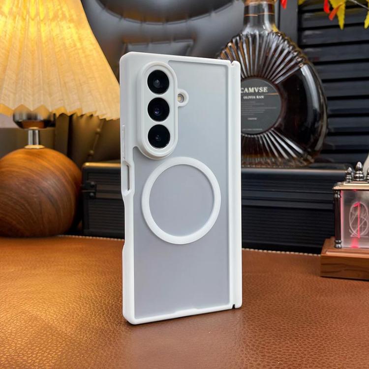 Matte Skin Feel MagSafe Dual Axis Folding Phone Case, For Samsung Galaxy Z Fold7 5G