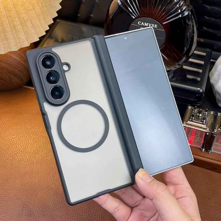 Matte Skin Feel MagSafe Dual Axis Folding Phone Case, For Samsung Galaxy Z Fold7 5G
