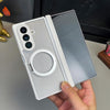 Matte Skin Feel MagSafe Dual Axis Folding Phone Case with Rotating Stand, For Samsung Galaxy Z Fold7 5G