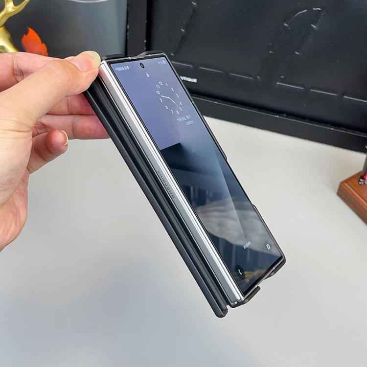 Matte Skin Feel MagSafe Dual Axis Folding Phone Case with Rotating Stand, For Samsung Galaxy Z Fold7 5G