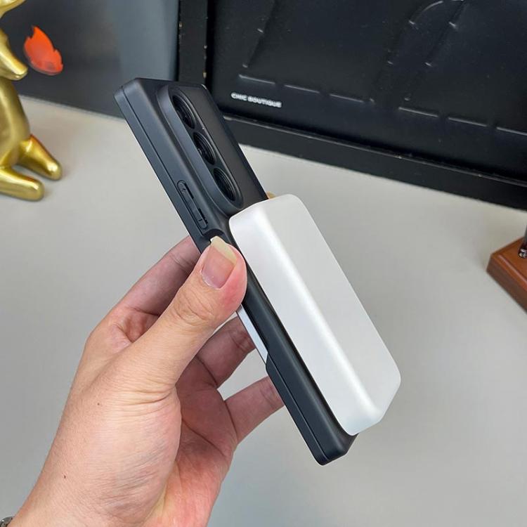 Matte Skin Feel MagSafe Dual Axis Folding Phone Case with Rotating Stand, For Samsung Galaxy Z Fold7 5G