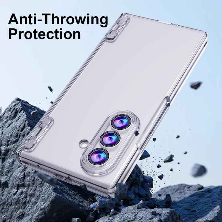 HD Integrated Screen Protector Folding Phone Case with Hinge, For Samsung Galaxy Z Fold7 5G, For Samsung Galaxy Z Fold6, For Samsung Galaxy Z Fold5, For Samsung Galaxy Z Fold4
