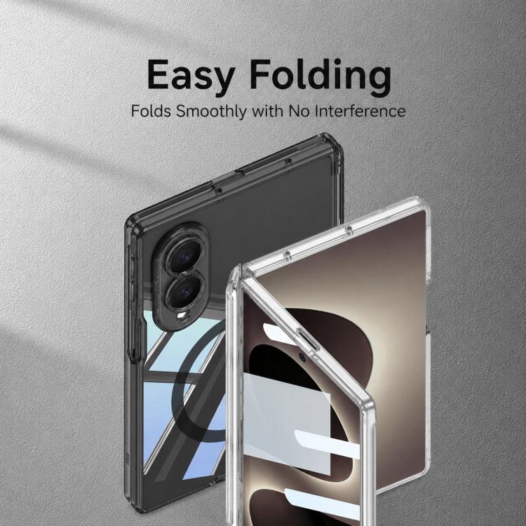 GKK MagSafe Magnetic Folding Transparent Phone Case, For Galaxy Z Fold8 5G, For Galaxy Z Fold8 Ultra 5G, For Samsung Galaxy Z Fold7 5G