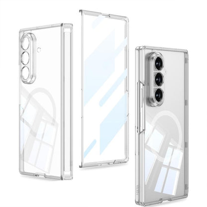 GKK MagSafe Magnetic Folding Transparent Phone Case, For Galaxy Z Fold8 5G, For Galaxy Z Fold8 Ultra 5G, For Samsung Galaxy Z Fold7 5G