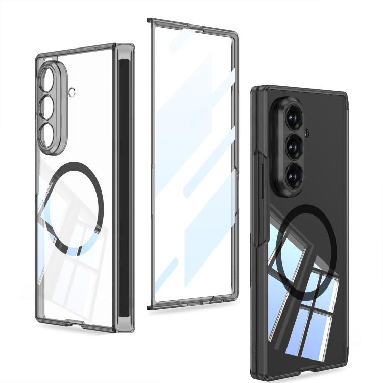 GKK MagSafe Magnetic Folding Transparent Phone Case, For Galaxy Z Fold8 5G, For Galaxy Z Fold8 Ultra 5G, For Samsung Galaxy Z Fold7 5G