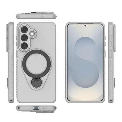 Ring Shield MagSafe TPU Phone Case with 360 Degree Rotating Holder, For Samsung Galaxy S26+ 5G, For Samsung Galaxy S26 Ultra 5G, For Samsung Galaxy S26 5G, For Samsung Galaxy S25 5G, For Samsung Galaxy S25 Ultra 5G, For Samsung Galaxy S24 Ultra 5G     ...