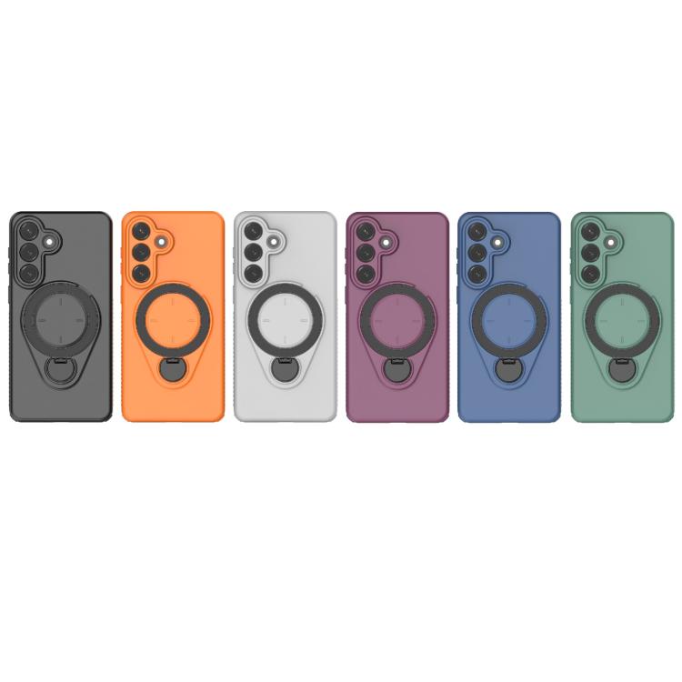Ring Shield MagSafe TPU Phone Case with 360 Degree Rotating Holder, For Samsung Galaxy S26+ 5G, For Samsung Galaxy S26 Ultra 5G, For Samsung Galaxy S26 5G, For Samsung Galaxy S25 5G, For Samsung Galaxy S25 Ultra 5G, For Samsung Galaxy S24 Ultra 5G     ...