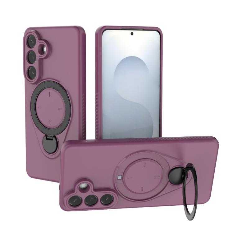 Ring Shield MagSafe TPU Phone Case with 360 Degree Rotating Holder, For Samsung Galaxy S26+ 5G, For Samsung Galaxy S26 Ultra 5G, For Samsung Galaxy S26 5G, For Samsung Galaxy S25 5G, For Samsung Galaxy S25 Ultra 5G, For Samsung Galaxy S24 Ultra 5G     ...