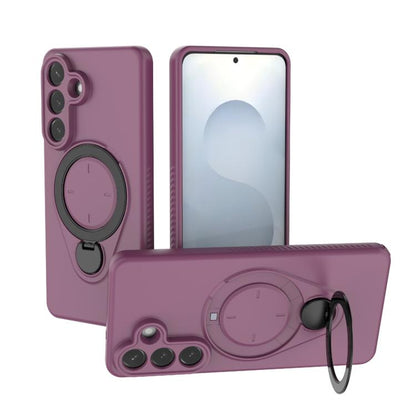 Ring Shield MagSafe TPU Phone Case with 360 Degree Rotating Holder, For Samsung Galaxy S26+ 5G, For Samsung Galaxy S26 Ultra 5G, For Samsung Galaxy S26 5G, For Samsung Galaxy S25 5G, For Samsung Galaxy S25 Ultra 5G, For Samsung Galaxy S24 Ultra 5G     ...