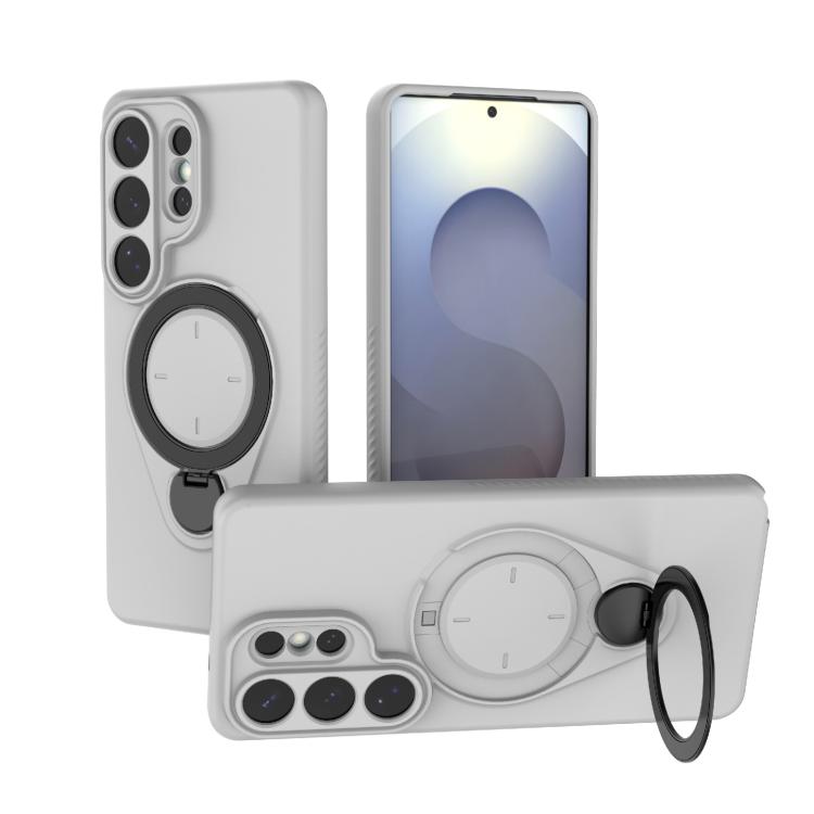 Ring Shield MagSafe TPU Phone Case with 360 Degree Rotating Holder, For Samsung Galaxy S26+ 5G, For Samsung Galaxy S26 Ultra 5G, For Samsung Galaxy S26 5G, For Samsung Galaxy S25 5G, For Samsung Galaxy S25 Ultra 5G, For Samsung Galaxy S24 Ultra 5G     ...