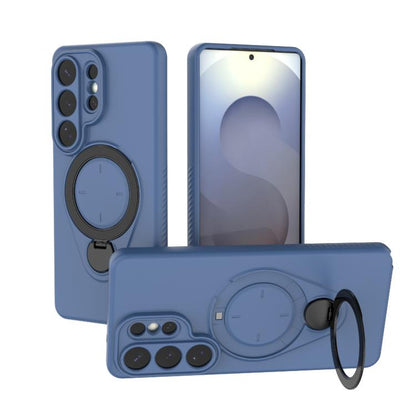 Ring Shield MagSafe TPU Phone Case with 360 Degree Rotating Holder, For Samsung Galaxy S26+ 5G, For Samsung Galaxy S26 Ultra 5G, For Samsung Galaxy S26 5G, For Samsung Galaxy S25 5G, For Samsung Galaxy S25 Ultra 5G, For Samsung Galaxy S24 Ultra 5G     ...