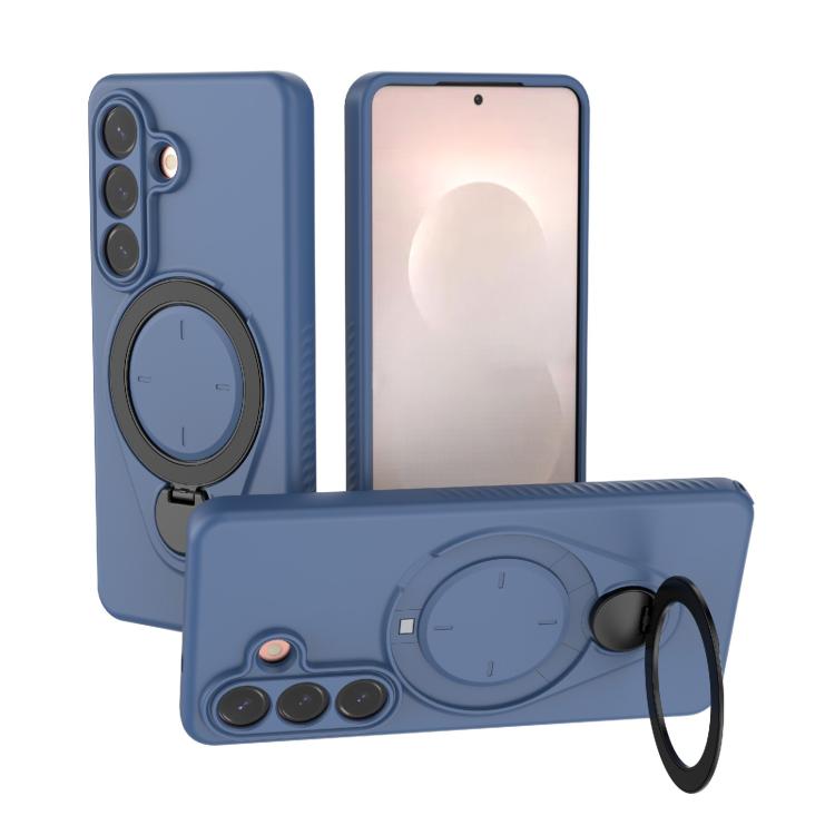 Ring Shield MagSafe TPU Phone Case with 360 Degree Rotating Holder, For Samsung Galaxy S26+ 5G, For Samsung Galaxy S26 Ultra 5G, For Samsung Galaxy S26 5G, For Samsung Galaxy S25 5G, For Samsung Galaxy S25 Ultra 5G, For Samsung Galaxy S24 Ultra 5G     ...