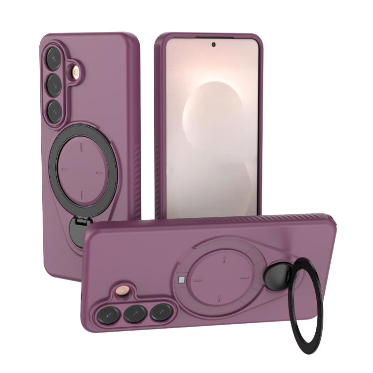 Ring Shield MagSafe TPU Phone Case with 360 Degree Rotating Holder, For Samsung Galaxy S26+ 5G, For Samsung Galaxy S26 Ultra 5G, For Samsung Galaxy S26 5G, For Samsung Galaxy S25 5G, For Samsung Galaxy S25 Ultra 5G, For Samsung Galaxy S24 Ultra 5G     ...