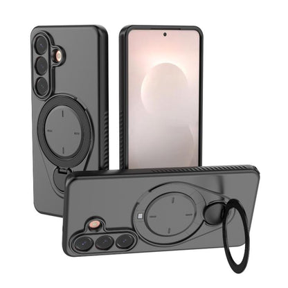 Ring Shield MagSafe TPU Phone Case with 360 Degree Rotating Holder, For Samsung Galaxy S26+ 5G, For Samsung Galaxy S26 Ultra 5G, For Samsung Galaxy S26 5G, For Samsung Galaxy S25 5G, For Samsung Galaxy S25 Ultra 5G, For Samsung Galaxy S24 Ultra 5G     ...