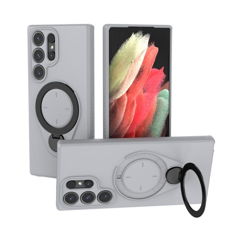 Ring Shield MagSafe TPU Phone Case with 360 Degree Rotating Holder, For Samsung Galaxy S26+ 5G, For Samsung Galaxy S26 Ultra 5G, For Samsung Galaxy S26 5G, For Samsung Galaxy S25 5G, For Samsung Galaxy S25 Ultra 5G, For Samsung Galaxy S24 Ultra 5G     ...