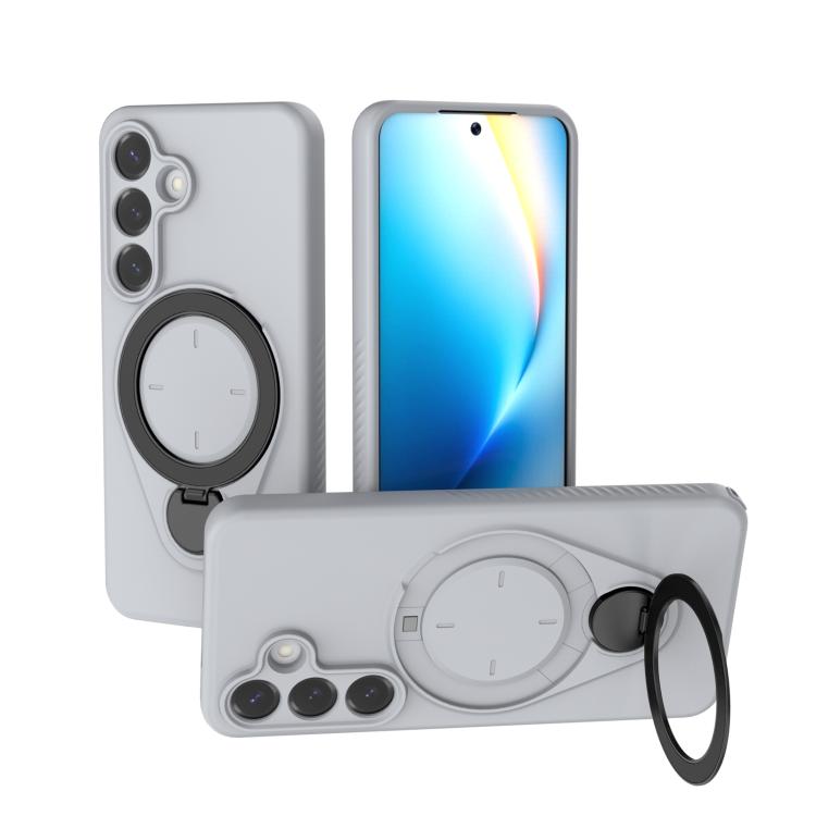 Ring Shield MagSafe TPU Phone Case with 360 Degree Rotating Holder, For Samsung Galaxy S26+ 5G, For Samsung Galaxy S26 Ultra 5G, For Samsung Galaxy S26 5G, For Samsung Galaxy S25 5G, For Samsung Galaxy S25 Ultra 5G, For Samsung Galaxy S24 Ultra 5G     ...
